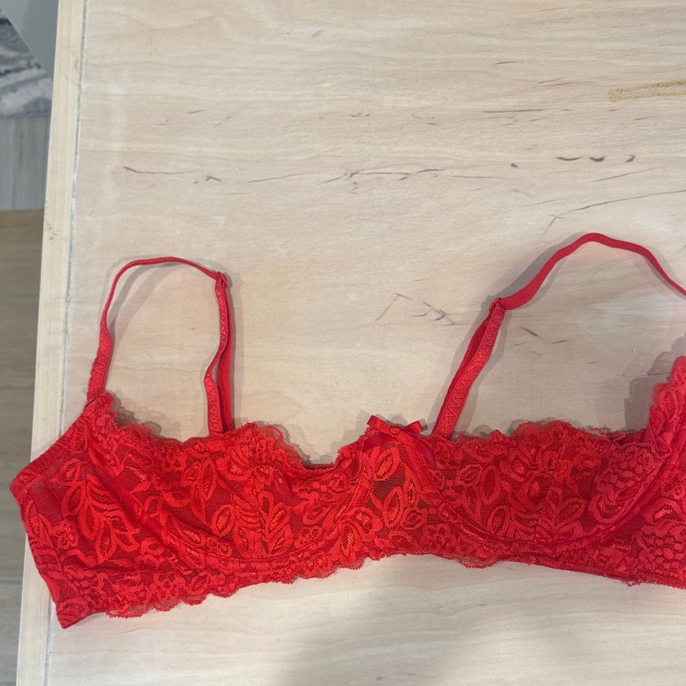 Dreamgirl Scarlet Lace Bra - Picture 4 of 4